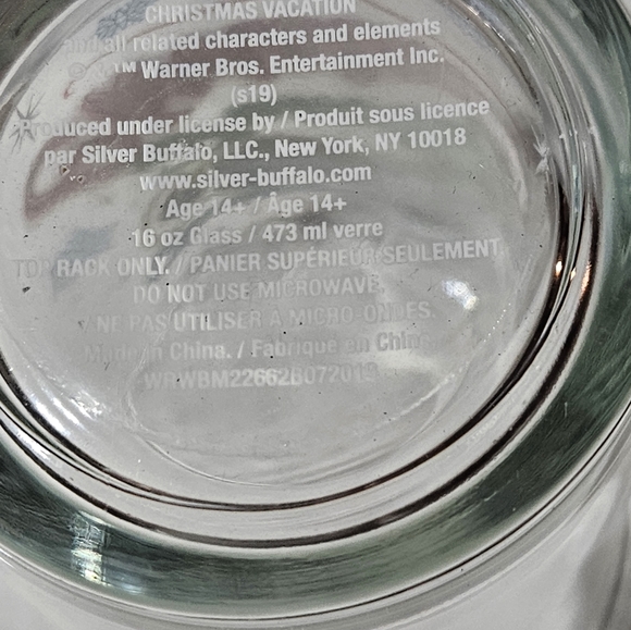 Griswold Christmas Vacation 16oz. Glass - Picture 2 of 2